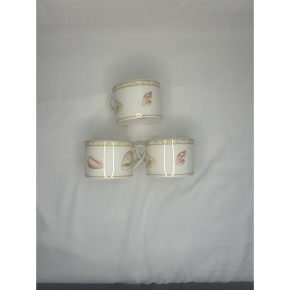 Casual Victoria & Beale Atlantis 9044 Porcelain Coffee Cups Set Of‎ Three - Picture 1 of 4